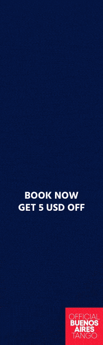 Official Buenos Aires tango Banner Vertical